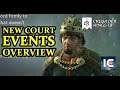 Crusader Kings 3 NEW COURT EVENTS Overview in the Royal Court DLC Patch 1.5 (Dev Diary 75, 2021)