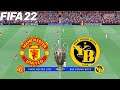 FIFA 22 | Manchester United vs Young Boys - 2021/22 UEFA Champions League UCL - Full Gameplay