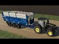 Fs 19,Soyben Strow Anloading to Storage In Fs 19, Farming Simulator 19@GAMERYT25