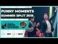 Funny Moments - LCS week 2 & LEC week 1 - Summer Split 2019