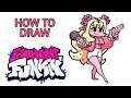 How To Draw Rosie From Friday Night Funkin Step by Step