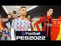 MANCHESTER UNITED vs AC MILAN | Champions League 21/22 eFootball PES 2022 PS5 MOD Next Gen