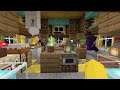 Minecraft visiting illagers restaurant!