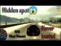 Need for speed Most Wanted best spot to hide from cops