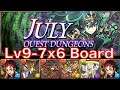 [Puzzle and Dragons] July Quest Dungeon Challenge Lv9-7x6 Board (Tanjiro)