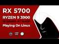 RX 5700 + RYZEN 9 3900 Test in 10 Games | Manjaro 20.1 | 1440P | Linux Gaming |