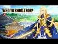 SAO Alicization Rising Steel Who to Reroll For!