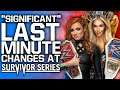 “Significant” Last Minute Changes At WWE Survivor Series 2021 | Vince McMahon Apologizes To Raw Star
