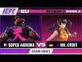 Super Akouma (Akuma) vs Mr Croft (Xiaoyu) Grand Finals ICFC TEKKEN EU: Season 3 Week 4
