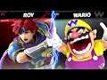 Super Smash Bros. Ultimate - Roy (me) vs Wario