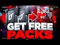 ALL METHODS TO GET FREE PACKS!! | EARN FREE PACKS MADDEN 21 ULTIMATE TEAM!!