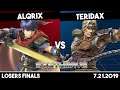 Alqrix (Ike) vs Teridax (Simon) | Losers Finals | Synthwave #4