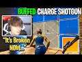 Clix Tries and Reacts to BUFFED Charge Shotgun After New Fortnite Season 3 UPDATE!