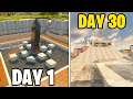 DAY 1 vs 30 DAYS SURVIVED - This is WHAT WE'VE BUILT! (7 Days to Die 19.4 Gameplay EP30)