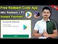 Google play gift card earning app | how to get google play gift card | redeem code app