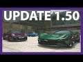 Gran Turismo Sport NEW UPDATE 1.50 First Look, 5 NEW Cars Added Including Jaguar VGT Car !