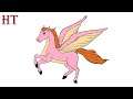 How to Draw a Pegasus easy for Beginners