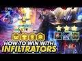 HOW TO EASILY WIN GAMES WITH INFILTRATORS! | TFT | Teamfight Tactics