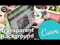 How to Make the Background Transparent in Canva