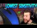 LOWEST POSSIBLE SENSITIVITY IN SMITE RAMA ULTS ARE HILARIOUS - Masters Ranked Duel - SMITE