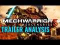 THINGS YOU MAY HAVE MISSED! - MW5 NEW TRAILER ANALYSIS! - Mechwarrior 5 Mercenaries News