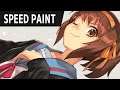 speed paint - Suzumiya Haruhi The Melancholy of Haruhi Suzumiy