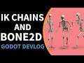 Using Bones and IK Chains To Make Character Move Godot Devlog Steam Game