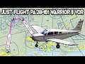 VOR SightSeeing Tour 2nd Attempt in the MSFS Just Flight PA-28-161 Warrior II