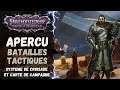 APERCU | Les batailles tactiques et le système de croisade | Pathfinder : Wrath of The Righteous FR