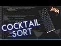 ASMR Coding Lo-Fi | sorting array algorithms (Part 2: cocktail sort). keyboard sounds
