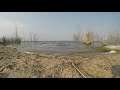Cedar Bluff Lake Waves 4k - No Music - ASMR