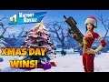 Christmas Day Victory Royales (Fortnite Chapter 2)