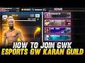How to join Gwk ESP Guild