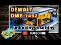 DeWALT 7492 table saw : Unboxing & test!
