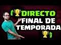 DIRECTO FINAL DE TEMPORADA, ¡EN 7000+ COPAS! SORTEO PASES DE BATALLA | Malcaide Clash Royale