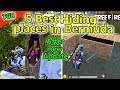 Free fire hiding places in Bermuda | Free fire tricks tamil | TGB