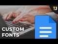 How to Install Custom Fonts for Google Docs