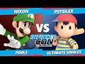 Infinity Con 2021 - Nixon (Luigi) Vs. Psysillex (Ness) SSBU Ultimate Tournament