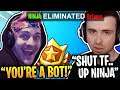 Ninja *ELIMINATES* DrLupo & Roasts Him In Public Game! // *LUPO IS MAD*