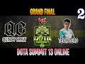 Quincy Crew vs Team Zero Game 2 | Bo5 | GRAND FINAL DOTA Summit 13 Europe/CIS | DOTA 2 LIVE