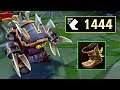 Rammus is pretty Broken now... 1400 MS with BASIC BOOTS at level 1! (Predator Bug)