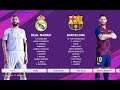 Real Madrid vs FC Barcelona | eFootball PES 2020 Démo | Difficulté Superstar PC