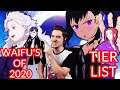 SlugKnight Dracula's Anime Waifu's of 2020 Tier List