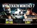 [Tekken 7] NYTobi vs Renoface - NYC Tekken Monthly #7