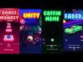 Tiles Hop - Dance Monkey || Beat Zombie - Unity || Smash Colors - Coffin Meme || Beat Racing - Faded