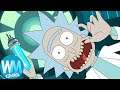 ¡Top 10 Veces Que Rick y Morty ROMPIERON la Cuarta Pared!