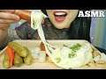 ASMR CHEESY POTATOES + SAUSAGE + SPICY PICKLES (EATING SOUNDS) NO TALKING | SAS-ASMR