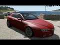 BeamNG.drive - Alfa Romeo Brera 2005 - Car Show Test Drive Crash . 4K 60fps.