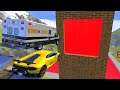 Crazy Vehicle High Speed Jumping through Red Slime Water Wall Crashes - BeamNG drive Jumps In Pool