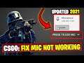 CSGO How To Fix Mic Not Working in 2021
